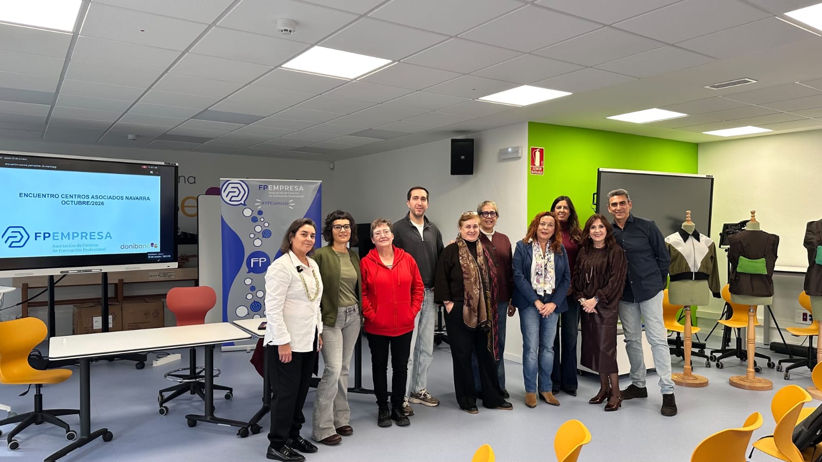Encuentro de colaboración de asociados a FPEmpresa en el CI Donibane